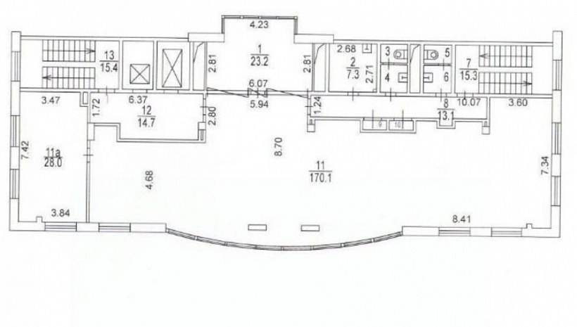 Аренда офиса Административное здание 