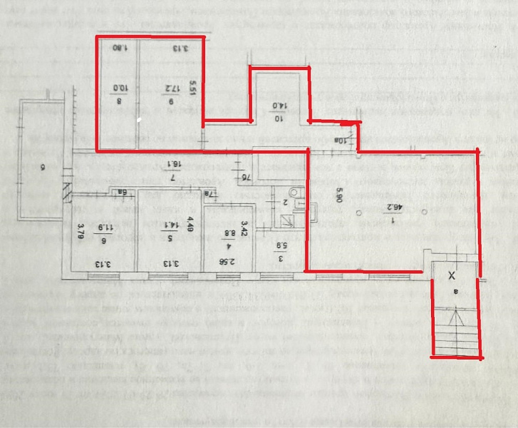 Аренда торгового помещения Жилое здание 