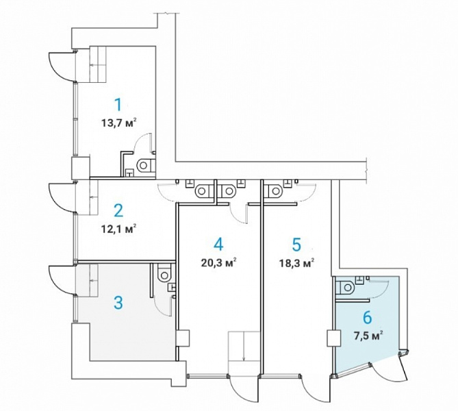 Продажа торгового помещения Жилое здание 