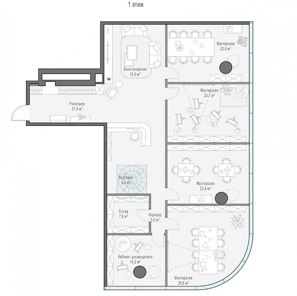 Продажа офиса Деловой центр 