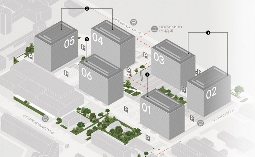 Продажа офиса ОСТАНКИНО BUSINESS PARK