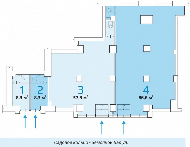 Продажа торгового помещения Жилое здание 