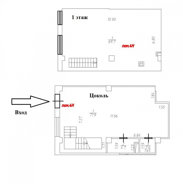 Продажа торгового помещения ЖК 