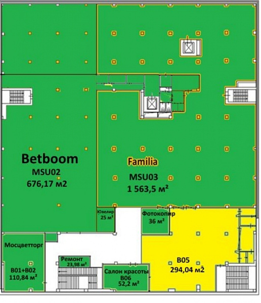 Арендный бизнес ТЦ Аннино