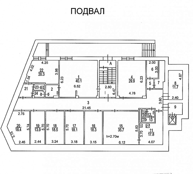 Аренда офиса Особняк «Подколокольный 10а/2»