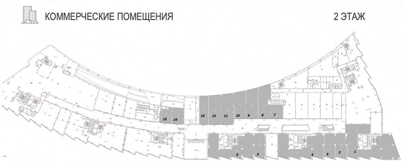 Продажа торгового помещения ЖК 