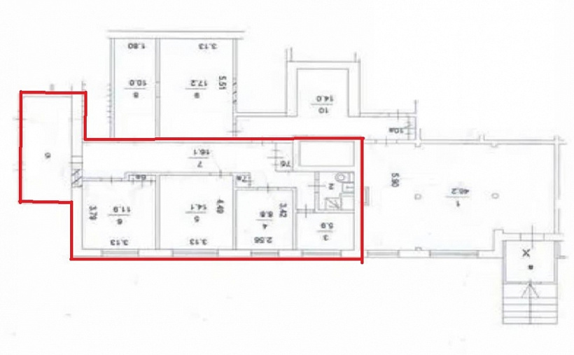 Аренда торгового помещения Жилое здание 