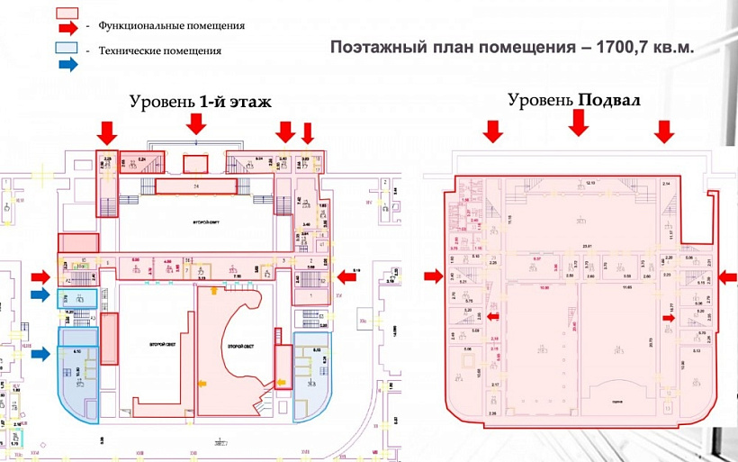 Аренда торгового помещения Жилое здание 