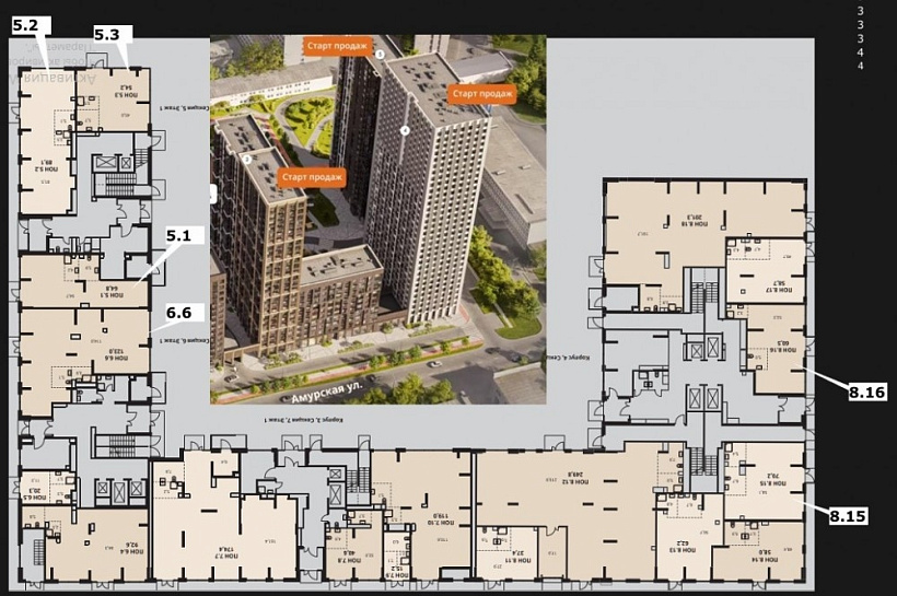 Продажа торгового помещения ЖК 
