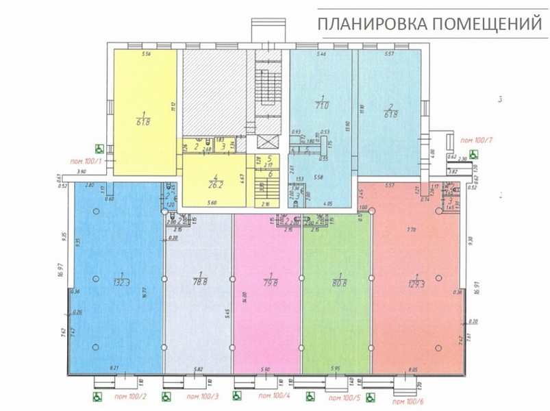 Аренда торгового помещения Жилое здание 