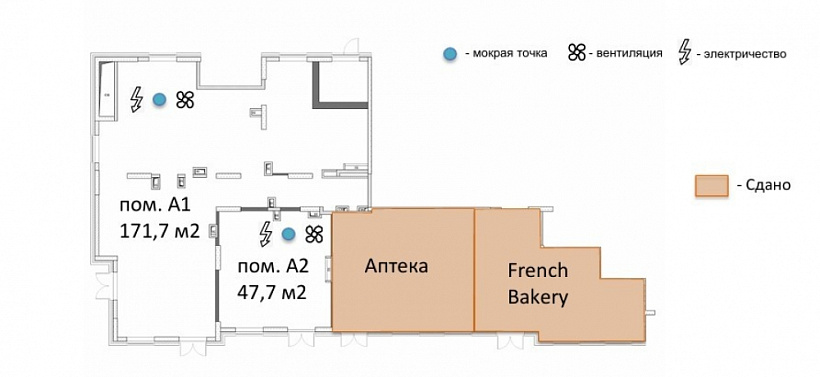 Аренда торгового помещения ЖК «Only (Онли)»