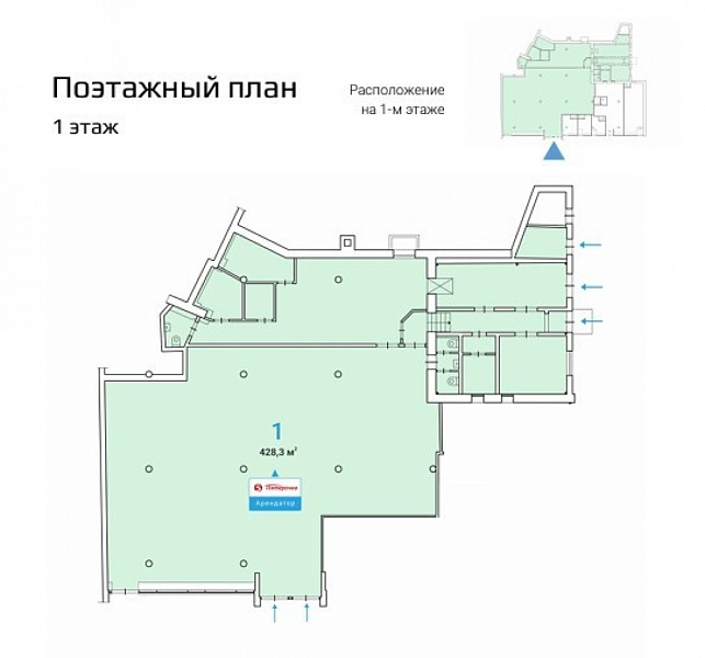 Арендный бизнес Административное здание «Русаковская 25 с1»