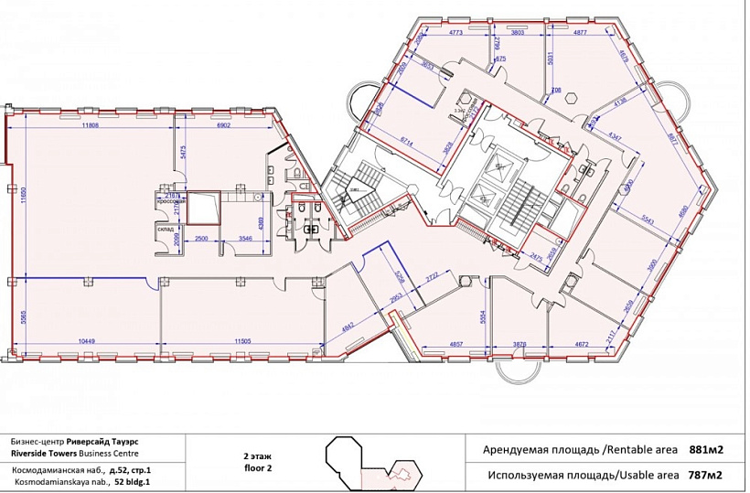 Аренда офиса Бизнес-центр «Риверсайд Тауэрс»
