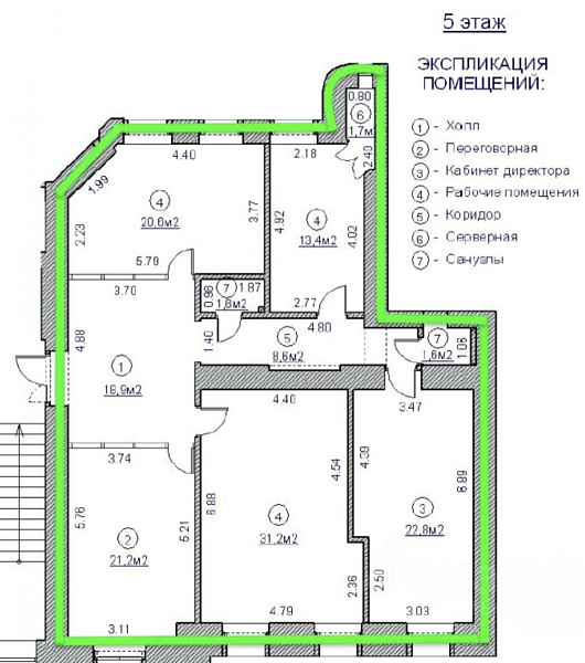 Аренда офиса БЦ «Соляной Двор»