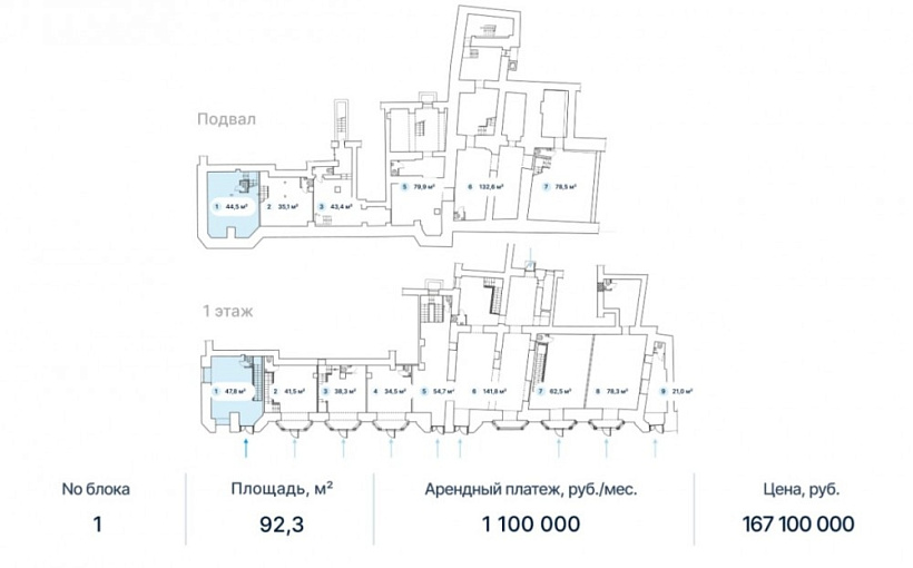 Продажа торгового помещения Москва, Тверская улица, 27с1