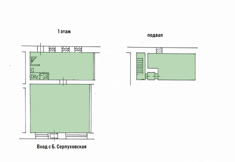 Аренда торгового помещения Офисное здание «Большая Серпуховская 12/11 с2»