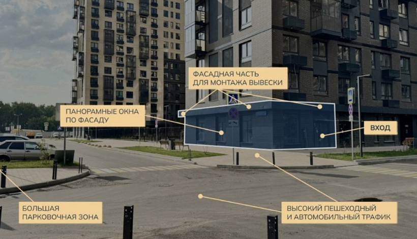 Аренда торгового помещения ЖК 