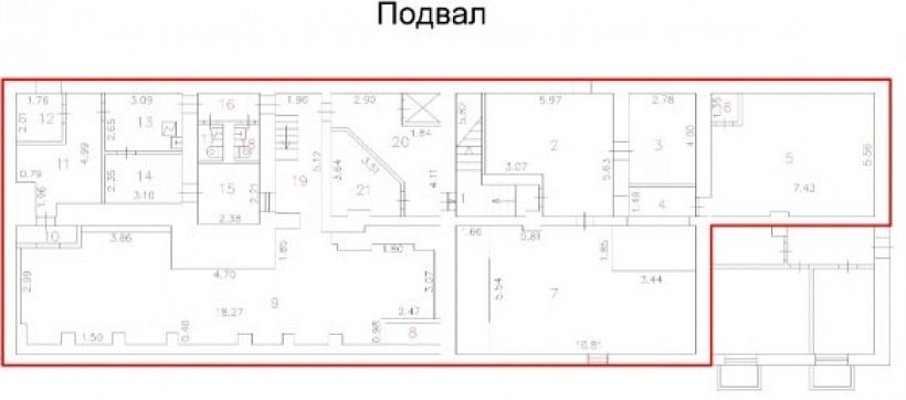 Аренда торгового помещения Жилое здание 
