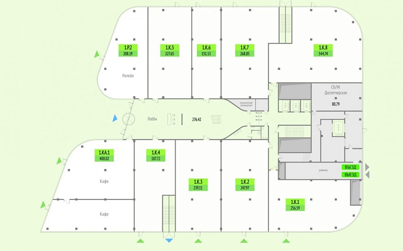 Продажа торгового помещения Upside Tech в Сколково