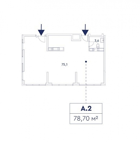 Продажа офиса ЖК 