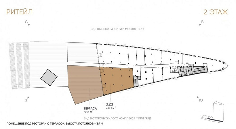 Продажа торгового помещения Бизнес - центр 