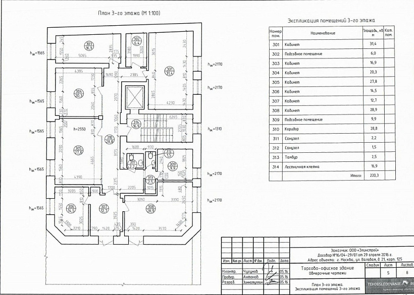 Аренда офиса Административное здание 