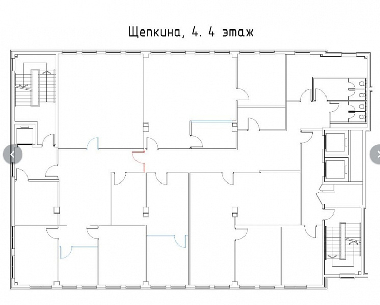 Аренда офиса Бизнес-центр «Щепкина 4»
