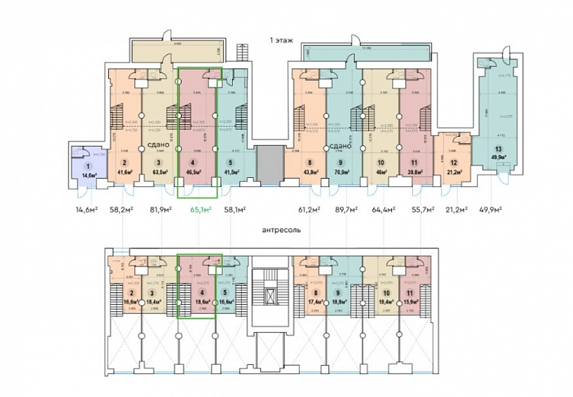 Аренда торгового помещения Жилой дом 