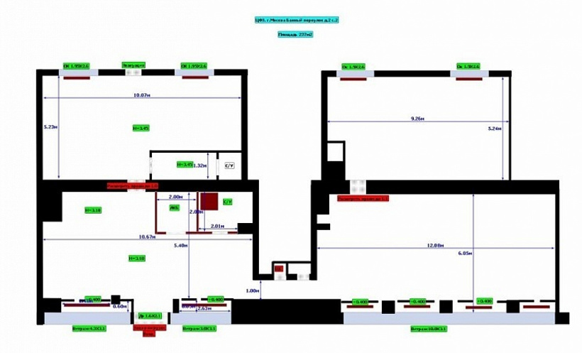Арендный бизнес Банный переулок, 2с2