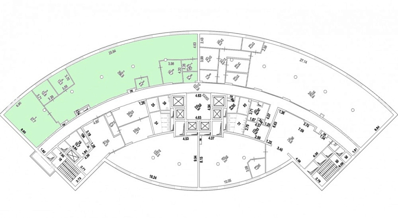 Аренда офиса Бизнес-центр «Алексеевская Башня»