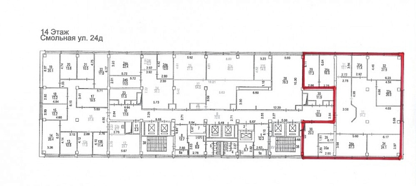 Аренда офиса Бизнес-центр «Меридиан»