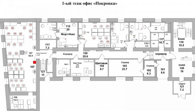 Аренда офиса Особняк «Покровка 27 с6»