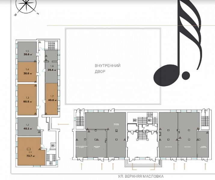 Продажа торгового помещения ЖК Verdi