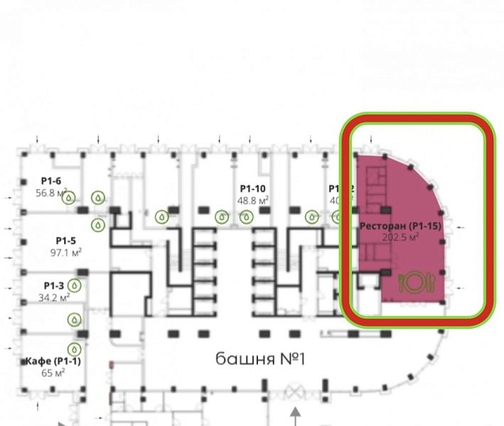 Продажа торгового помещения БЦ 