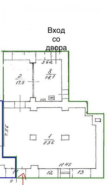 Аренда торгового помещения 1-я Тверская-Ямская улица д. 25с1
