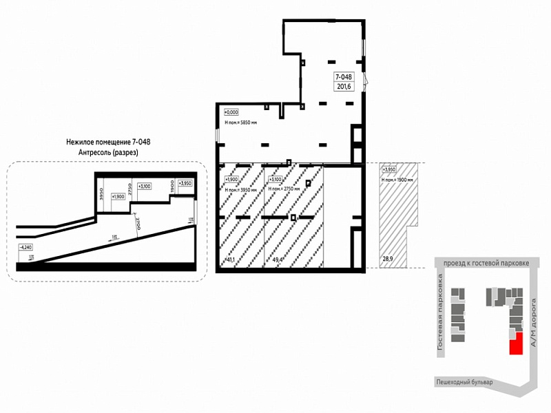 Продажа торгового помещения Сосенское Коммунарка Александры Монаховой Скандинавия 7.4