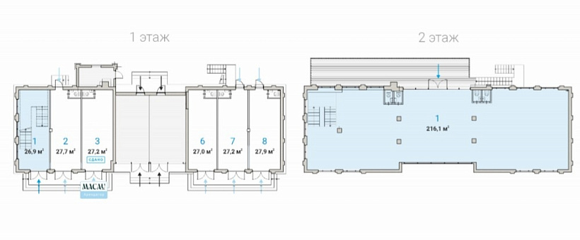 Аренда торгового помещения Административное здание 