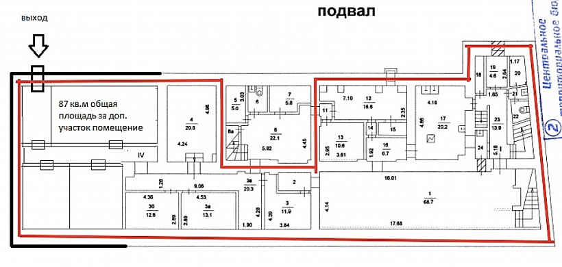 Аренда торгового помещения Жилое здание 