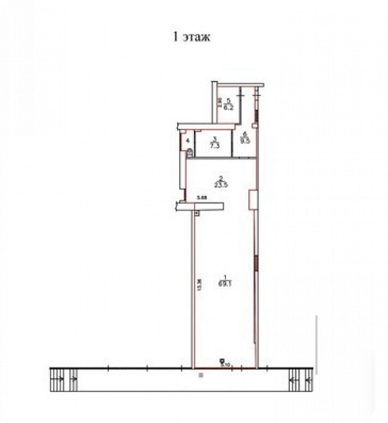 Аренда торгового помещения Street Retail на Большой Грузинской