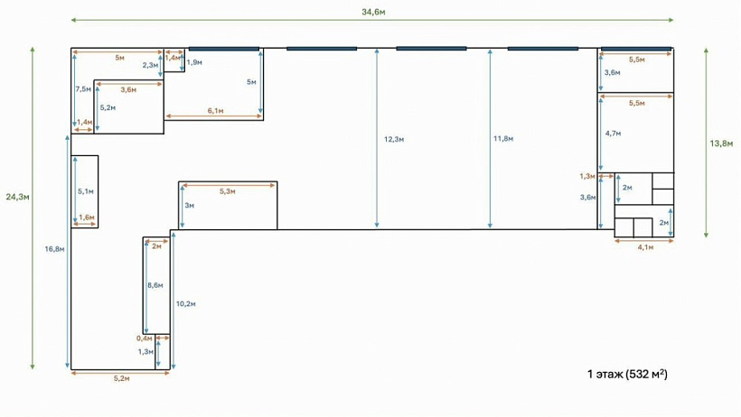 Аренда офиса Офисно-производственное здание 