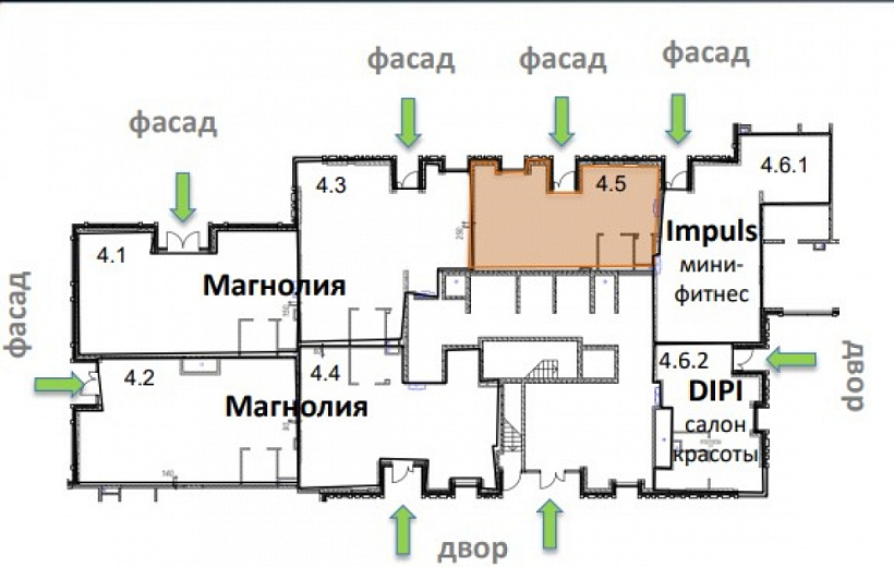 Аренда торгового помещения ЖК 