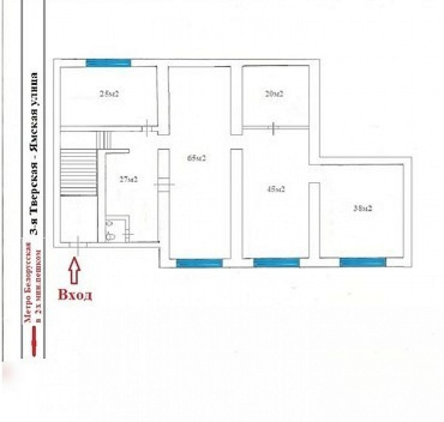 Аренда торгового помещения Жилое здание 