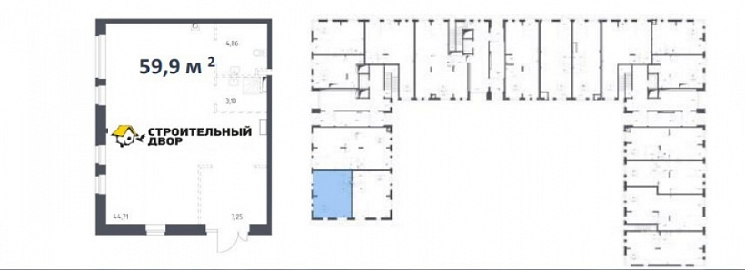 Продажа торгового помещения ЖК 