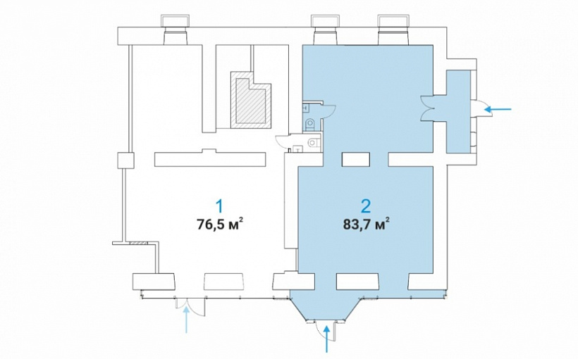 Аренда торгового помещения Жилой дом 