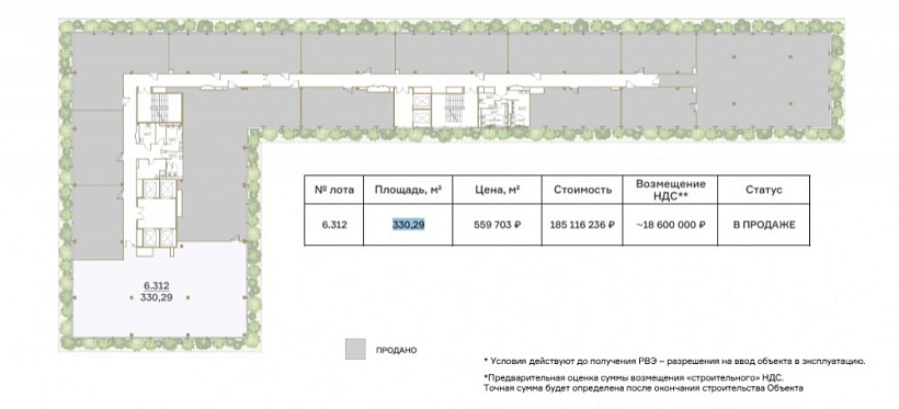 Продажа офиса Бизнес-центр TALLER
