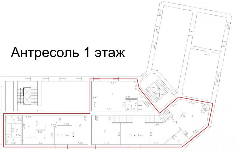 Аренда торгового помещения Жилое здание 