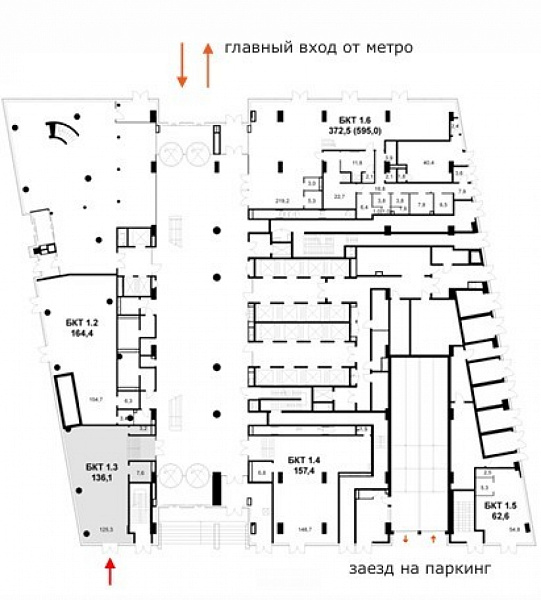 Аренда торгового помещения БЦ 