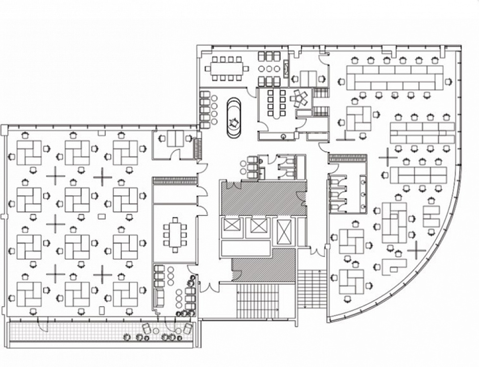 Аренда офиса Деловой комплекс «Poklonka Place»