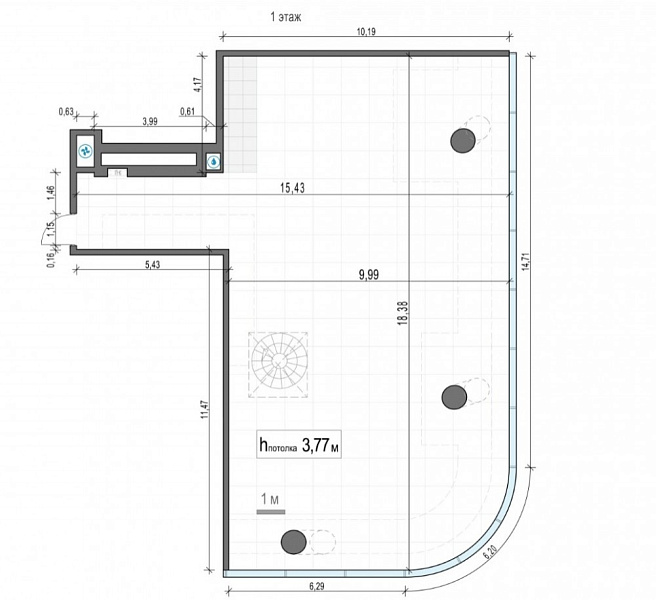 Продажа офиса Деловой центр 