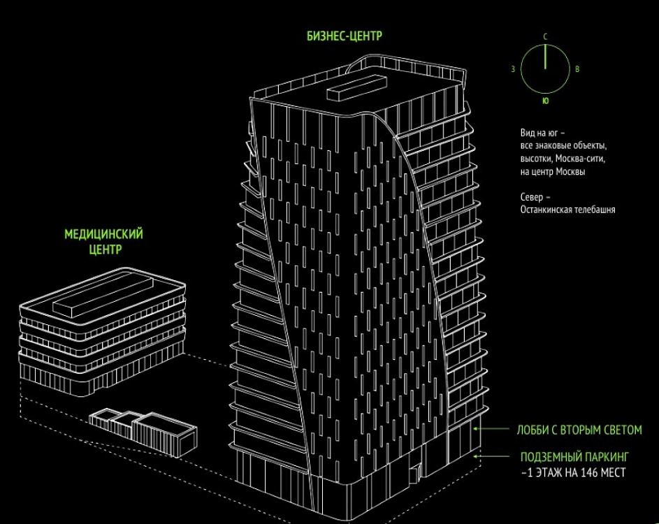 Продажа офиса UPSIDE (Апсайд) Ямская